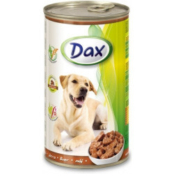 Dax konzerva pre psa pečeňová 1240g