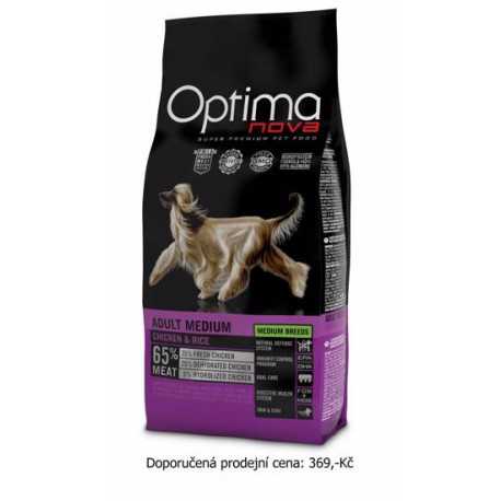 OPTIMAnova OPTIMAnova Dog Adult Medium Chicken & Rice 2kg