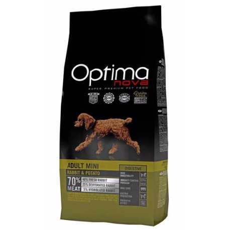 OPTIMAnova OPTIMAnova Dog Adult Mini Digestive Rabbit & Potato GF 2kg