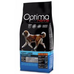 OPTIMAnova Dog Puppy Large Chicken & Rice 2kg