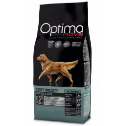 OPTIMAnova Dog Obesity Chicken & Rice 2kg