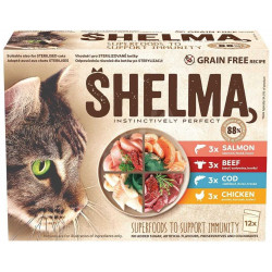 Shelma kapsička pre mačky 12× 85 g
