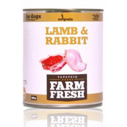 Farm Fresh Dog Lamb & Rabbit konzerva 800g